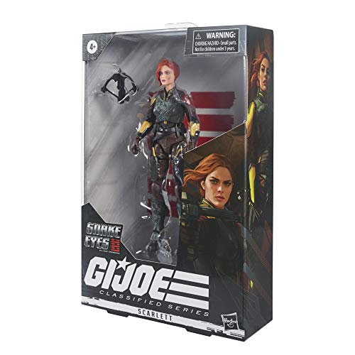 G.I. Joe Classified Series Snake Eyes: G.I. Joe Origins Scarlett Action Figure Collectible 20 - sctoyswholesale