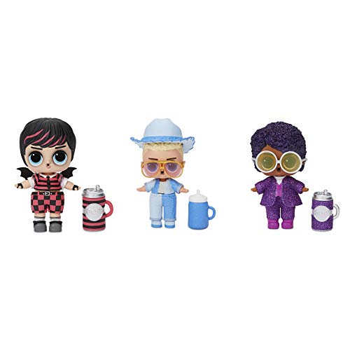 L.O.L. Surprise! Boys Character Doll Series 3 with 7 Surprises Including Random Exclusive LOL Boys Doll (Anatomically Correct), Bottle, Accessory, Secret Message, Stickers, Shoes