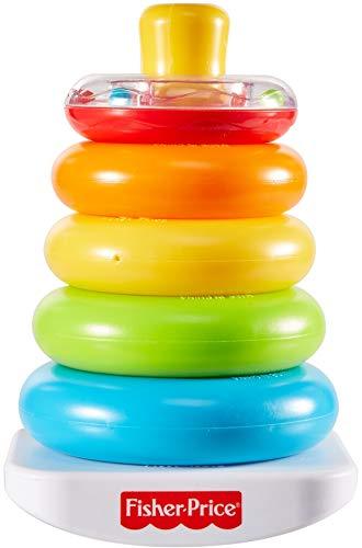 Fisher-Price Rock-a-Stack, Bat-at Ring-Stacking Toy - sctoyswholesale