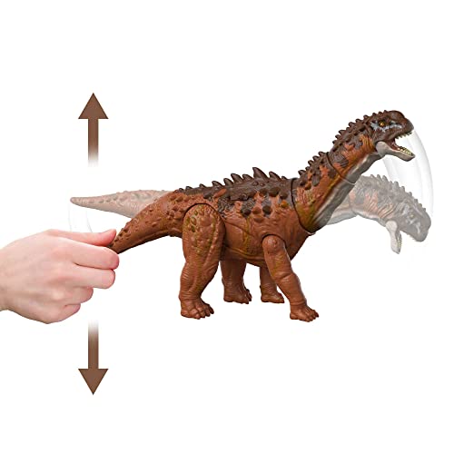 Jurassic World Dominion Massive Action Ampelosaurus Dinosaur Action Figure with Motion and Sound