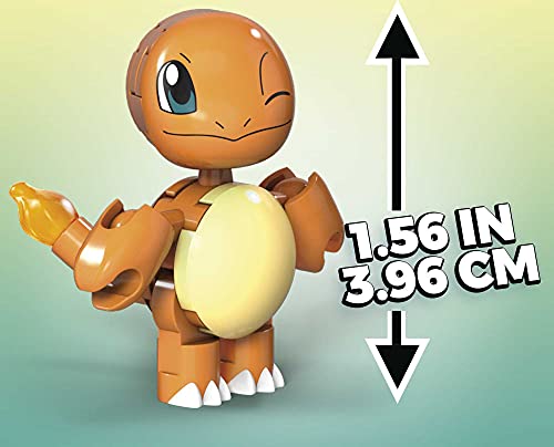 Mega Construx Pokemon Charmander Construction Set, Building Toys for Kids