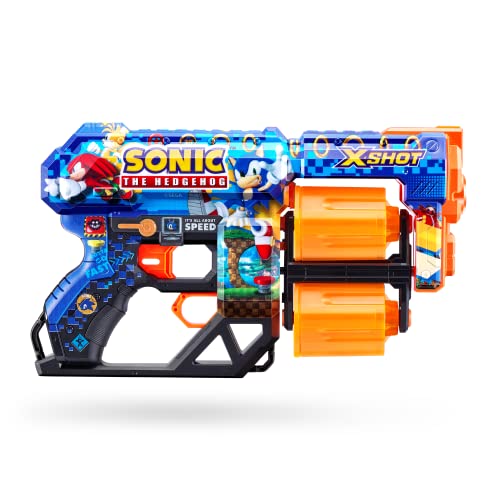 X-Shot Skins Dread Foam Dart Blaster (12 Dart) by ZURU