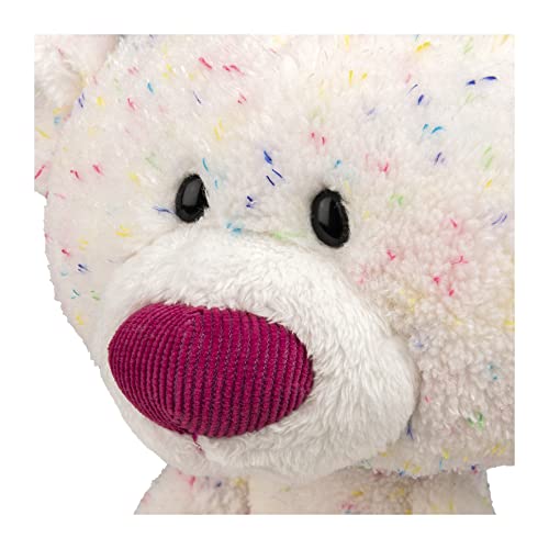 GUND Confetti Toothpick Teddy Bear Textured Plush Stuffed Animal, Rainbow, 15” - sctoyswholesale