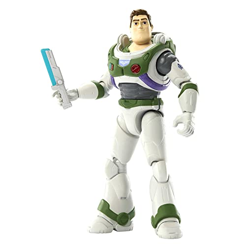 Disney Pixar Lightyear Space Ranger Alpha Buzz Lightyear Figure, Authentic Action Figure 5 Inches tall with 12 Posable Joints