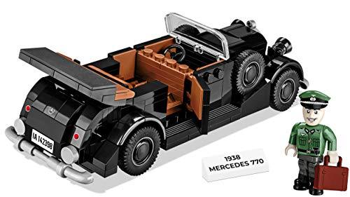 COBI Historical Collection 1938 Mercedes 770 Vehicle, Classic - sctoyswholesale