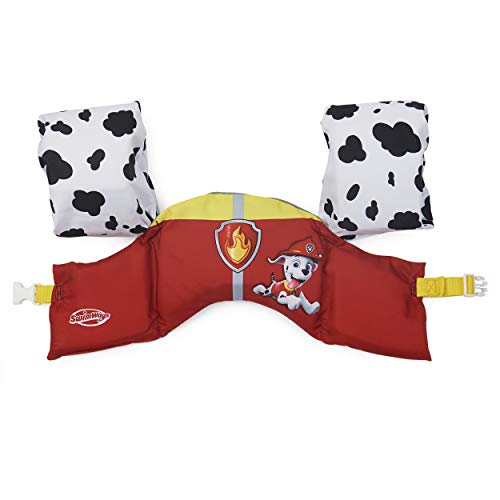 Paw Patrol Marshall Sea Squirts Swim Trainer Life Jacket - sctoyswholesale