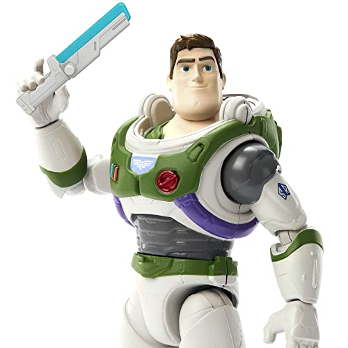 Disney Pixar Lightyear Space Ranger Alpha Buzz Lightyear Figure, Authentic Action Figure 5 Inches tall with 12 Posable Joints