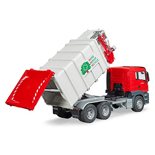 Bruder Toys Man TGS Side Loading Garbage Truck - sctoyswholesale