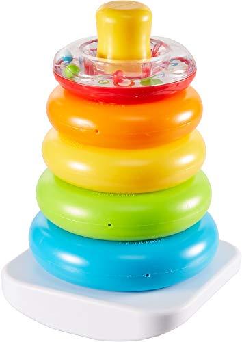 Fisher-Price Rock-a-Stack, Bat-at Ring-Stacking Toy - sctoyswholesale