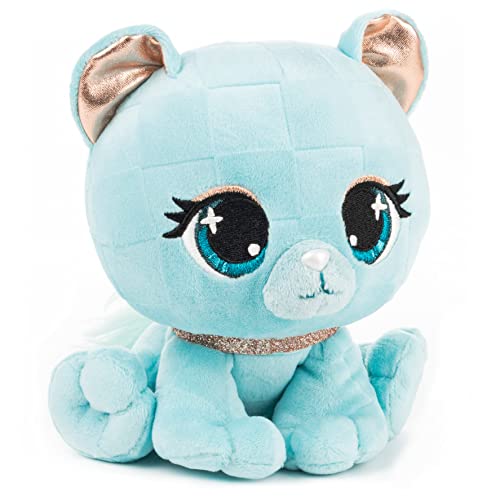 GUND P.Lushes Designer Fashion Pets Audrey Park Panther Premium Stuffed Animal Soft Plush, Blue, 6” - sctoyswholesale