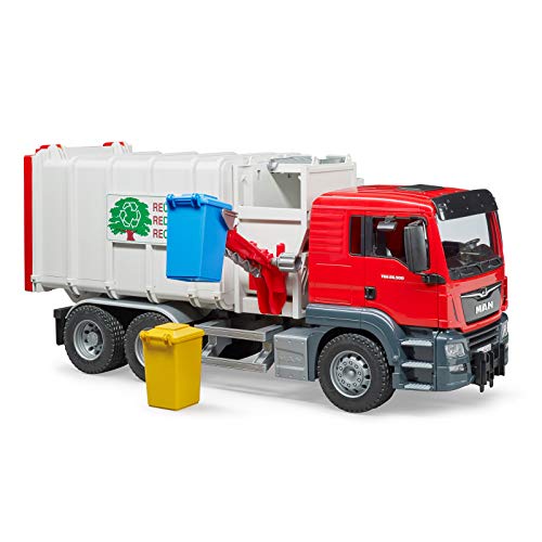 Bruder Toys Man TGS Side Loading Garbage Truck - sctoyswholesale