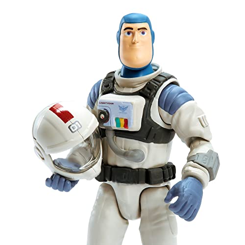 Disney Pixar Lightyear XL01 Buzz Lightyear 5 Inch Authentic Action Figure, 12 Posable Joints, Helmet & Fuel Cell