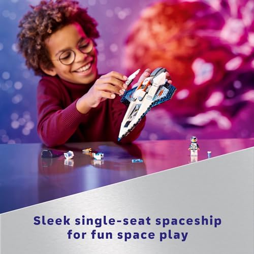 LEGO City Interstellar Spaceship Toy for Kids, Creative Play Space Toy, Building Set with Spacecraft Model, Drone, and Astronaut Figure, Building Toy for Boys, Girls and Kids Ages 6 and Up, 60430