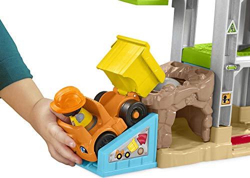 Fisher-Price Little People Load Up ‘n Learn Construction Site, musical playset with dump truck - sctoyswholesale