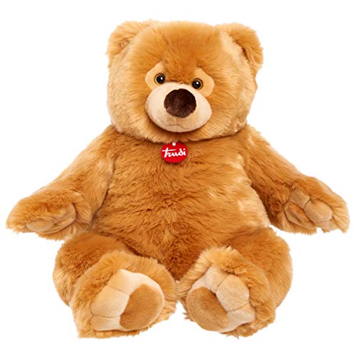 Premium Italian Designed Trudi Ettore Giant Teddy Bear, Big 22-inch Plush, Brown Bear, Kids Toys for Ages 3 Up by Just Play