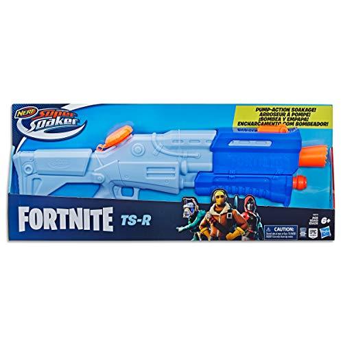 NERF Fortnite TS-R Super Soaker Water Blaster Toy , Blue - sctoyswholesale