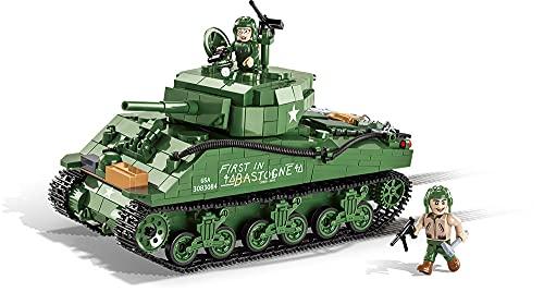 COBI Historical Collection Sherman M4A3E2 Jumbo Tank, Green - sctoyswholesale