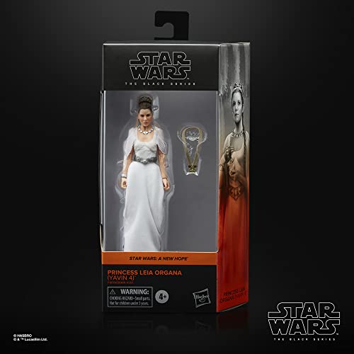 Star Wars The Black Series Princess Leia Organa (Yavin 4) Toy 6-Inch-Scale A New Hope Collectible Action Figure - sctoyswholesale