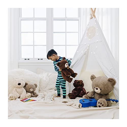 GUND Finley Teddy Bear Plush Stuffed Animal, Brown, 13" - sctoyswholesale