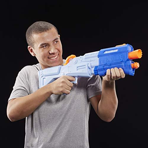 NERF Fortnite TS-R Super Soaker Water Blaster Toy , Blue - sctoyswholesale