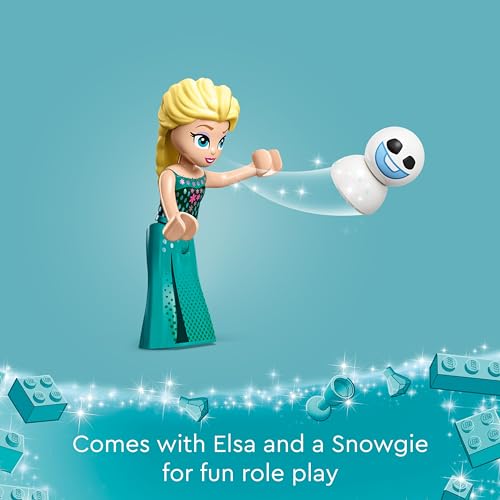 LEGO 43234 Disney Princess Elsas Eisstand, Eismaschine, Mini-Schneemann