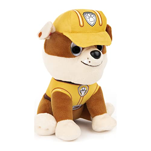 GUND Paw Patrol Rubble in Signature Construction Uniform for Ages 1 and Up, 6" - sctoyswholesale