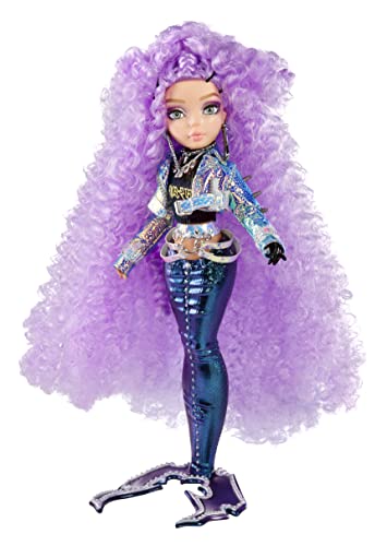 MERMAZE MERMAIDZ Color Change Riviera Mermaid Fashion Doll with Designer Outfit & Accessories, Stylish Hair & Sculpted Tail, Poseable, Toy Gift Girls Boys Collectors Ages 4 5 6 7 8 to 12+, 580812