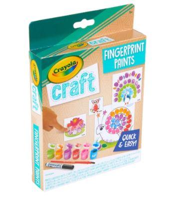 Crayola Craft Fingerprint Paints - sctoyswholesale