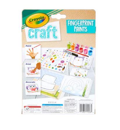 Crayola Craft Fingerprint Paints - sctoyswholesale