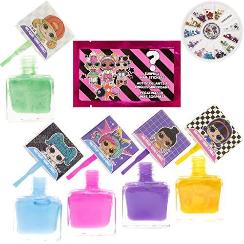 L.O.L Surprise! Townley Girl Peel- Off Nail Polish Activity Set for Girls - sctoyswholesale