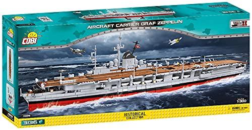 COBI Historical Collection GRAF Zeppelin, Battleship Gray - sctoyswholesale