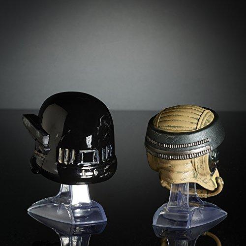 Star Wars Black Series Titanium Series Imperial Death Trooper and Rebel Commando Helmets - sctoyswholesale