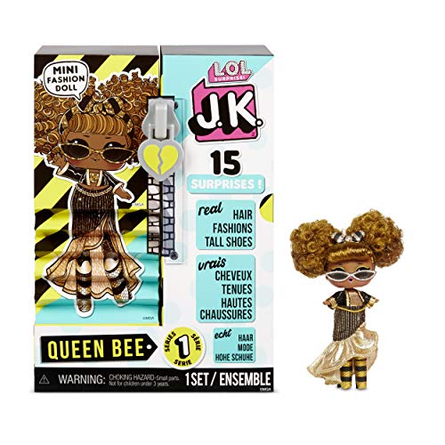 L.O.L. Surprise! JK Queen Bee Mini Fashion Doll with 15 Surprises - sctoyswholesale