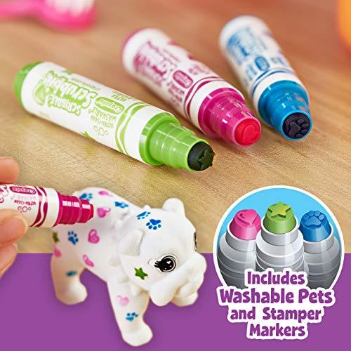 Crayola Scribble Scrubbie Pets Tattoo Shop, Toy Pet Playset - sctoyswholesale