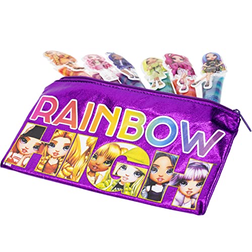 Rainbow High - Townley Girl MGA Makeup Set with 6 Flavored and Swirled Lip Glosses  With 6 Lip Glosses and Bonus Bag, - sctoyswholesale