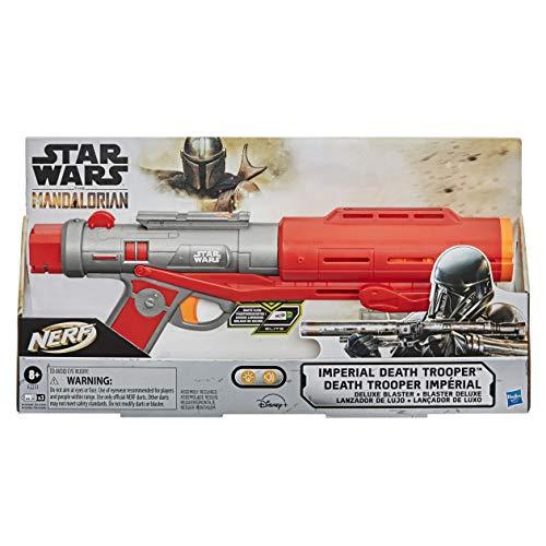 NERF Star Wars Imperial Death Trooper Deluxe Dart Blaster, The Mandalorian - sctoyswholesale