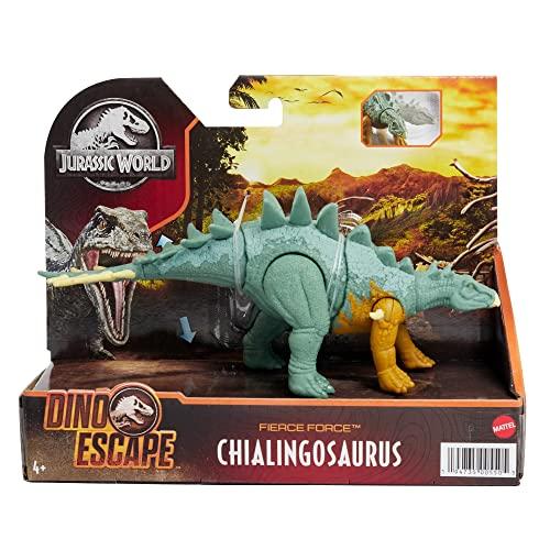 Jurassic World Fierce Force Chialingosaurus Dinosaur Action Figure Movable Joints - sctoyswholesale