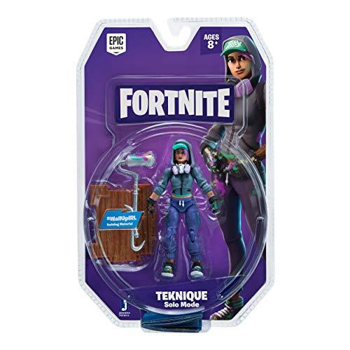 Fortnite Solo Mode Core Figure Pack, Teknique - sctoyswholesale