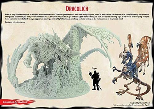 Dungeons & Dragons - "Neverwinter" Dracolich (1 fig) - sctoyswholesale