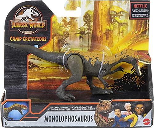 Jurassic World Camp Cretaceous Monolophosaurus Savage Strike Dinosaur Figure - sctoyswholesale