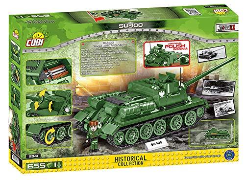 COBI Historical Collection SU-100 SPG Vehicle - sctoyswholesale