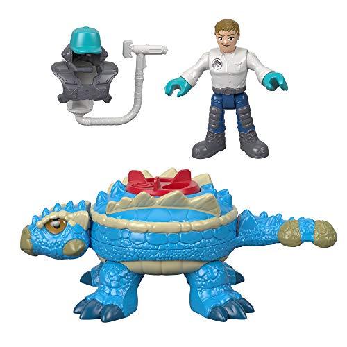 Fisher-Price Imaginext Jurassic World, Ankylosaurus Dinosaur - sctoyswholesale