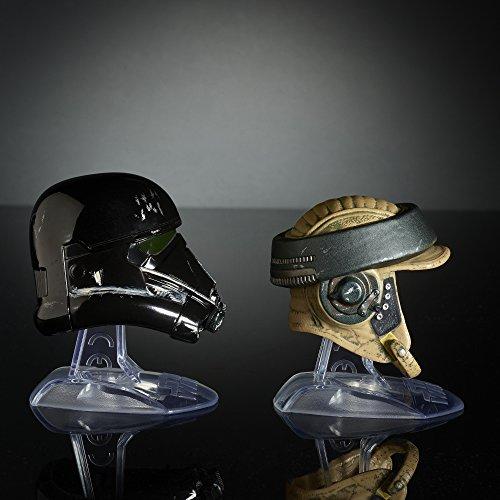 Star Wars Black Series Titanium Series Imperial Death Trooper and Rebel Commando Helmets - sctoyswholesale