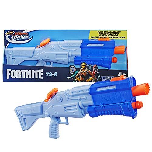 NERF Fortnite TS-R Super Soaker Water Blaster Toy , Blue - sctoyswholesale