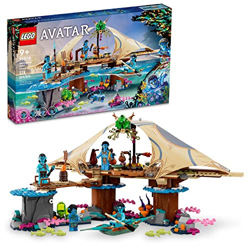 LEGO Avatar: The Way of Water Metkayina Reef Home , Building Toy Set with Village