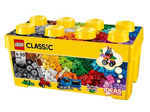 LEGO Classic Medium Creative Brick Box 10696 Building Toys for Creative Play; Kids Creative Kit (484 Pieces) - sctoyswholesale