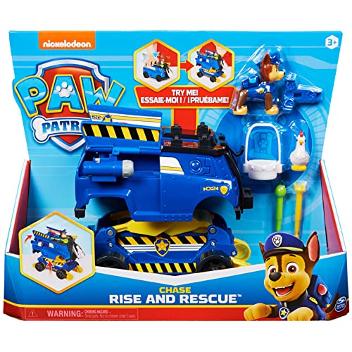 PAW Patrol Chase Rise and Rescue Transforming Toy Car with Action Figures and Accessories - sctoyswholesale