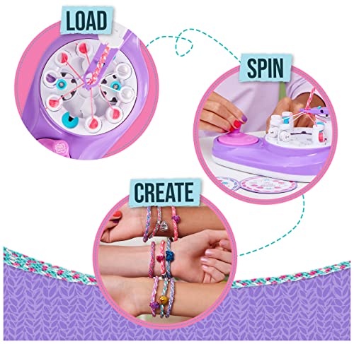 Cool Maker, KumiKreator Bead & Braider Friendship Necklace and Bracelet Making Kit, Arts & Crafts, Kids Toys for Girls Ages 8 and up - sctoyswholesale