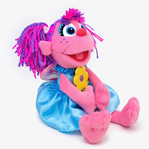 Gund Sesame Street Abby with Flowers Stuffed Animal - sctoyswholesale