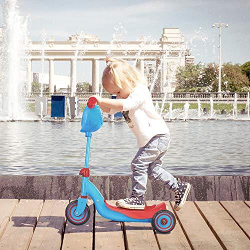 Scarman 3 Wheels Kick Scooter for Kids 2-5 Ages - sctoyswholesale